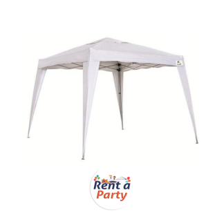 "Party Tent Rental for Florida Events - Basic Shelter Solution"