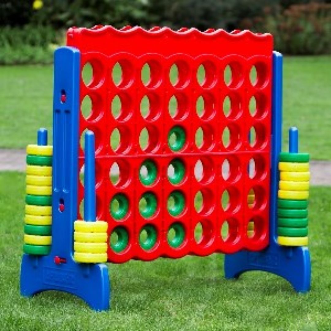 "Giant Connect 4 Game Rental in Florida – Fun Outdoor Party Game"